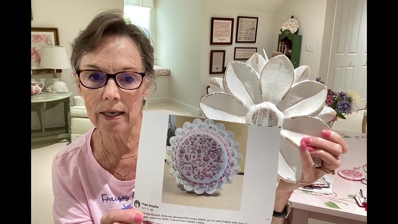 JBW Flosstube #57. It's crazy - a New Ornament  Book in June?  Yes , plus finishing tips!