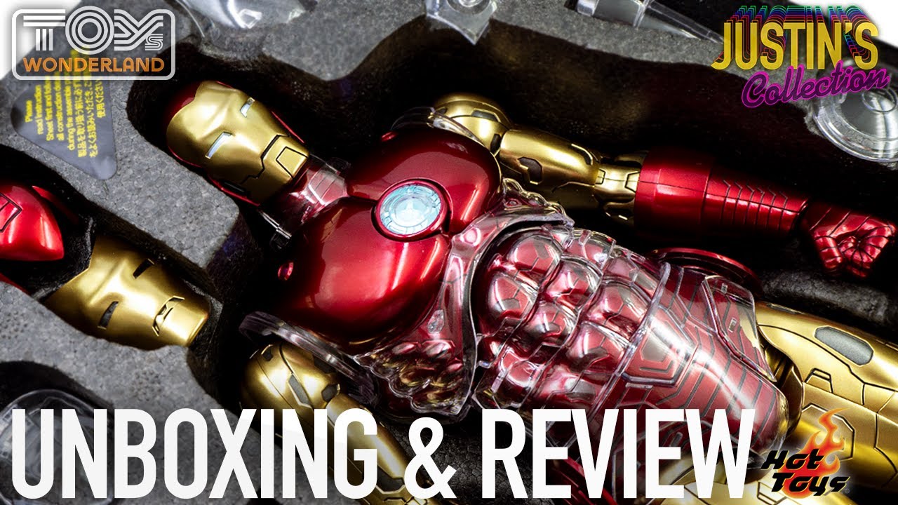 Hot Toys Iron Man Comic The Origins Diecast Unboxing & Review