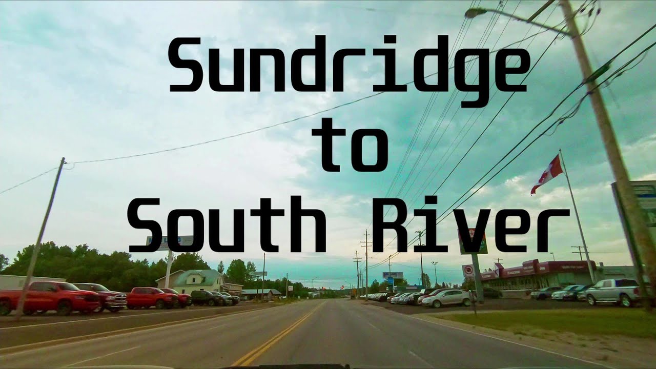 Driving through Sundridge and South River on Hwy. 124