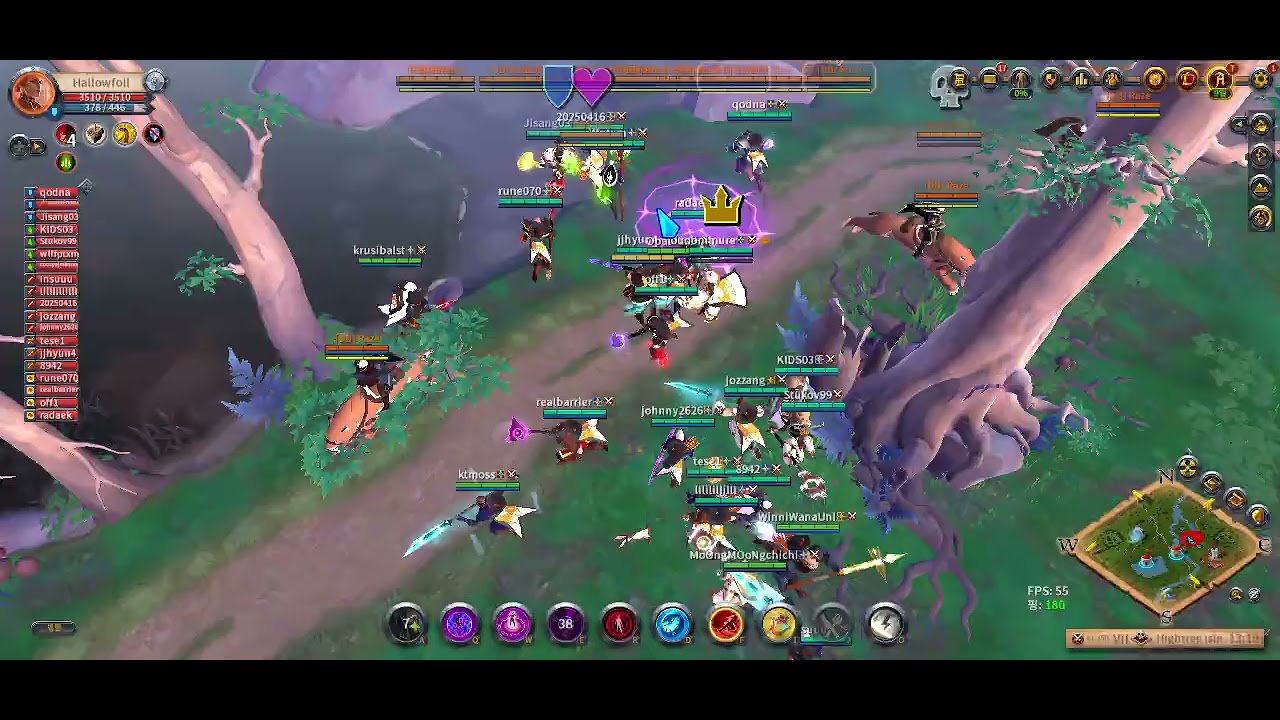 Spero Sprea vs Raze vs F U R G E | GA POV | Albion Online zvz 