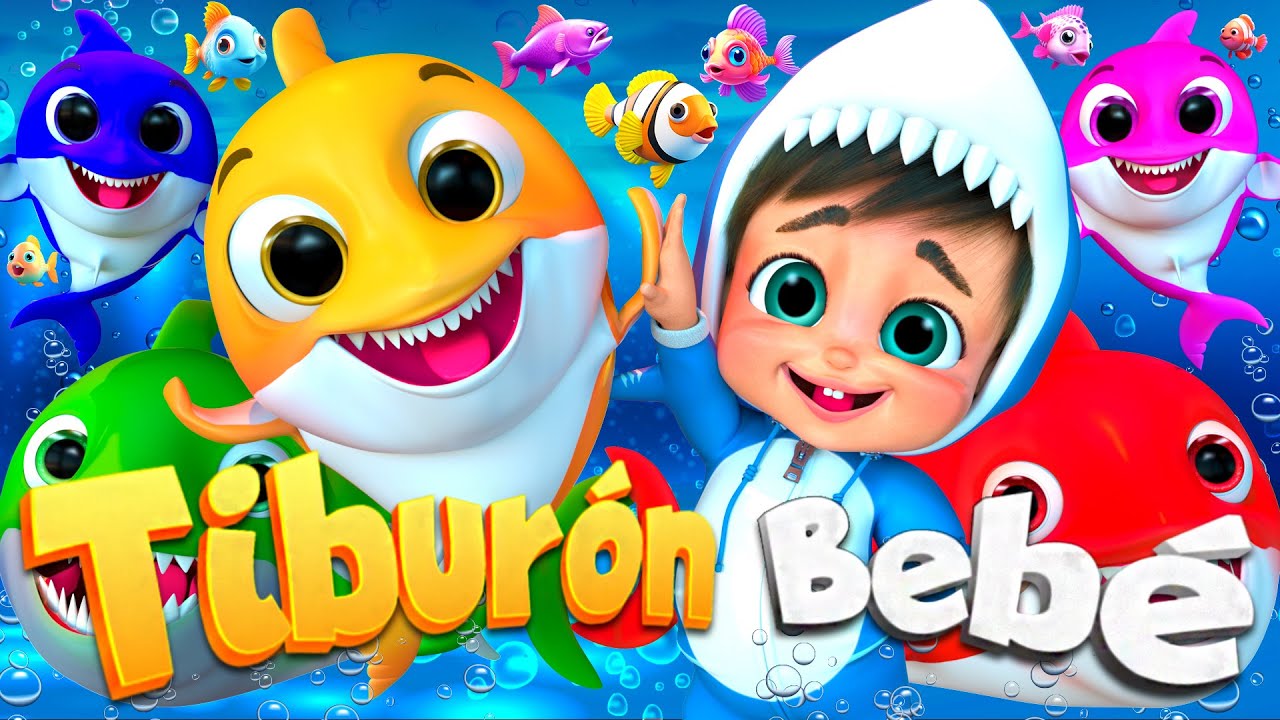 Tiburón Bebé y los Amigos del Océano | canciones infantiles y rimas infantiles  @SuperLucaEspanol