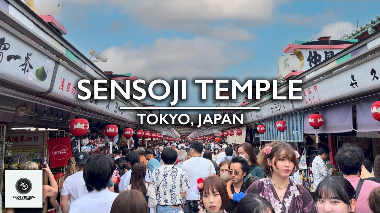 This is Japan's Oldest and Most Visited Temple! | Walking Tour at Sensoji Temple, Asakusa | Tokyo