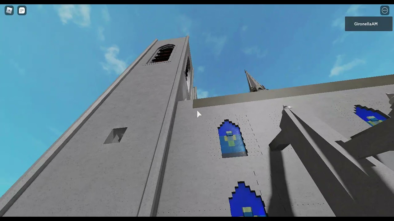 Ringing some bells of the roblox abbey and exploring the abbey in roblox