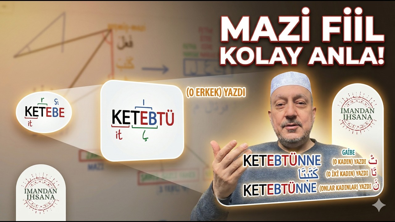 Arapçada Mazi Fiili Öğreniyoruz! Fiillere Giriş Dersi | Arapça Uzmanı Ol #kuran #arapçadersleri