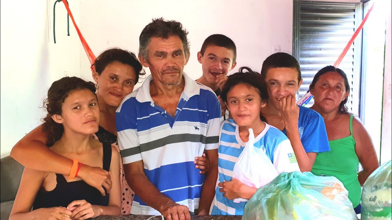 FAMÍLIA ESPECIAIS FICARAM MUITO FELIZ COM MUITO ALIMENTO  #gratidão