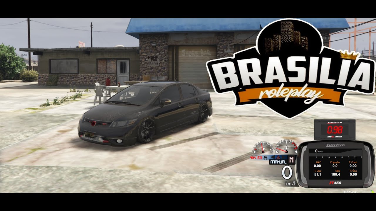 civic si mais forte do brasilia rp!! 2700 CAVALOS