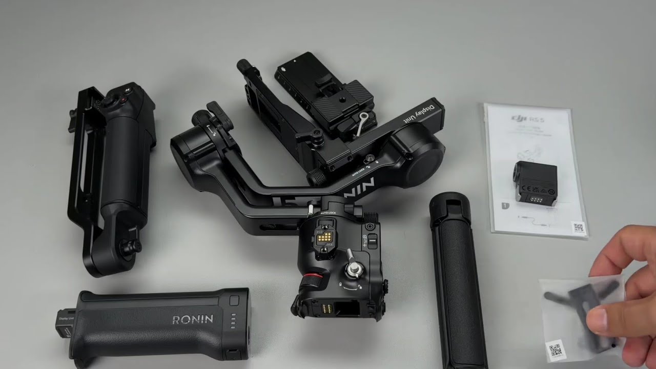 Распаковка и настройка DJI RS 5 Combo!