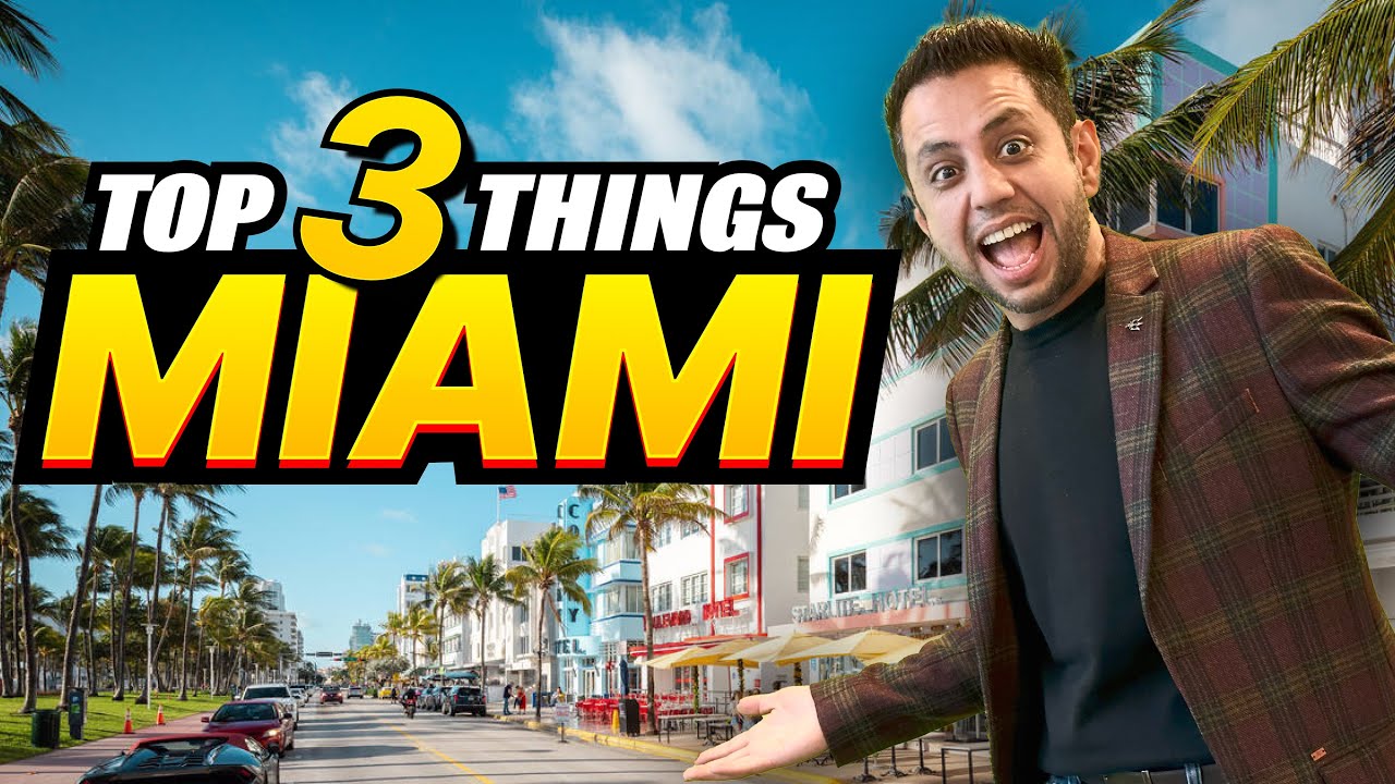 I Tried the 3 Best Things to do in MIAMI!!