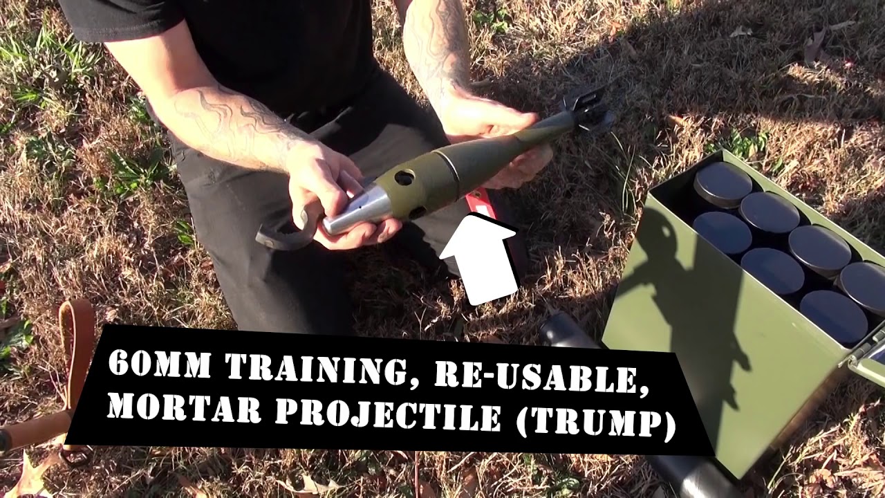 Video demonstration on the set-up and firing of the M2 60mm mortar