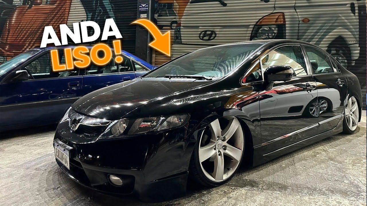 CIVIC G8 SUSPENSÃO A AR TODOS OS TRABALHOS FEITOS PARA ANDAR ZERADO