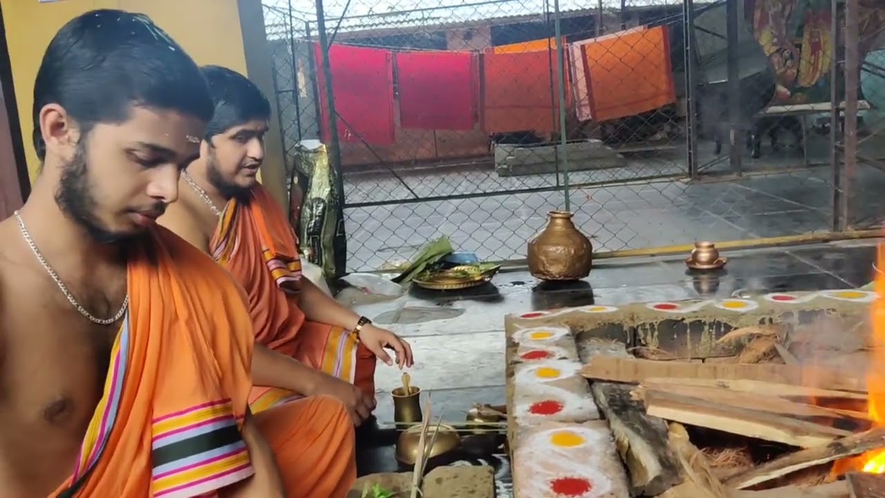 Bodhayaniya agnimukha prayoga part 1 ಬೋಧಾಯನೀಯ ಅಗ್ನಿಮುಖ ಪ್ರಯೋಗ
