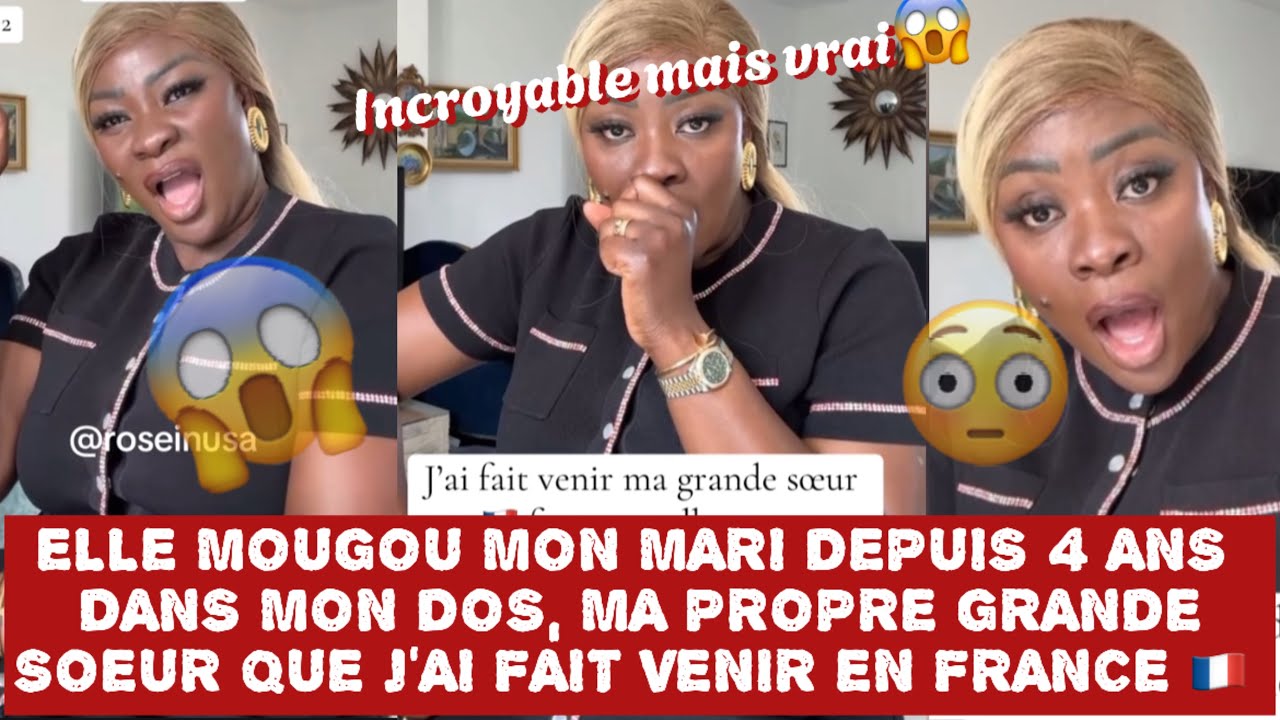 🚨😱CHOQUÉ 🤯 ELLE MOUGOU AVEC LE MARI DE SA SŒUR QUI L’A FAIT VENIR EN FRANCE | COACH HAMOND CHIC