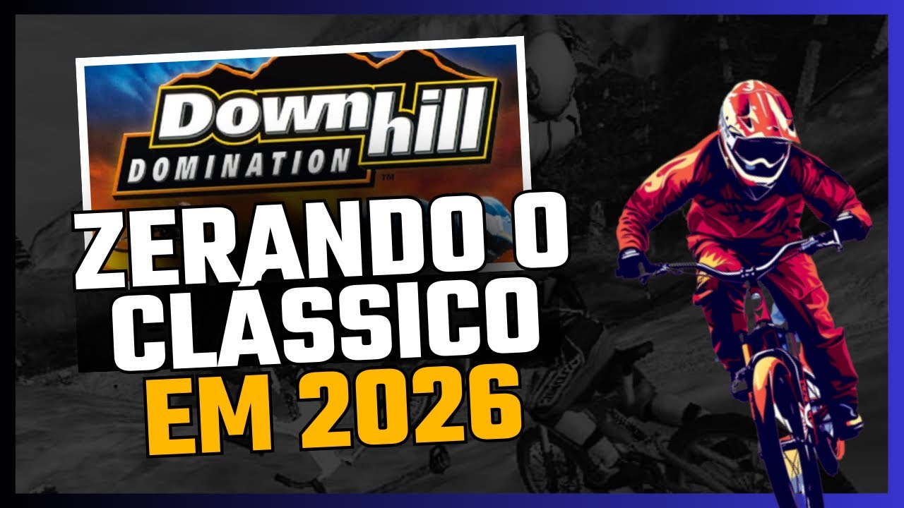 Downhill Domination PS2 #01 – Zerando o Clássico em 2026 (Gameplay PT-BR)