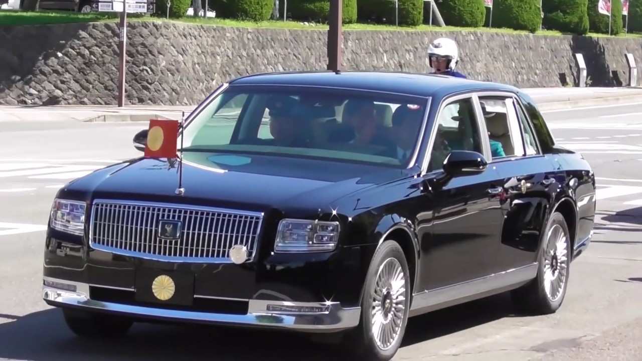 天皇皇后両陛下 初登場の新型センチュリーで秋田に!! Emperor Empress visits Akita Prefecture