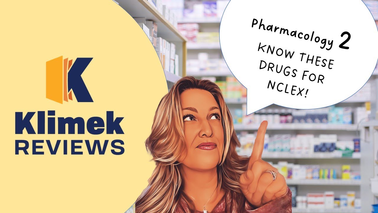 ЗНАЙТЕ СВОИ ЛЕКАРСТВА ДЛЯ NCLEX №2