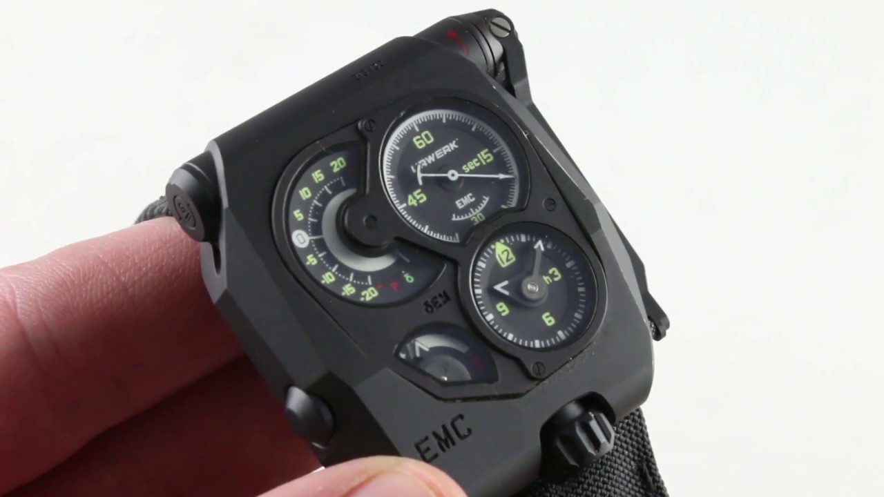Urwerk EMC Black Luxury Watch Review