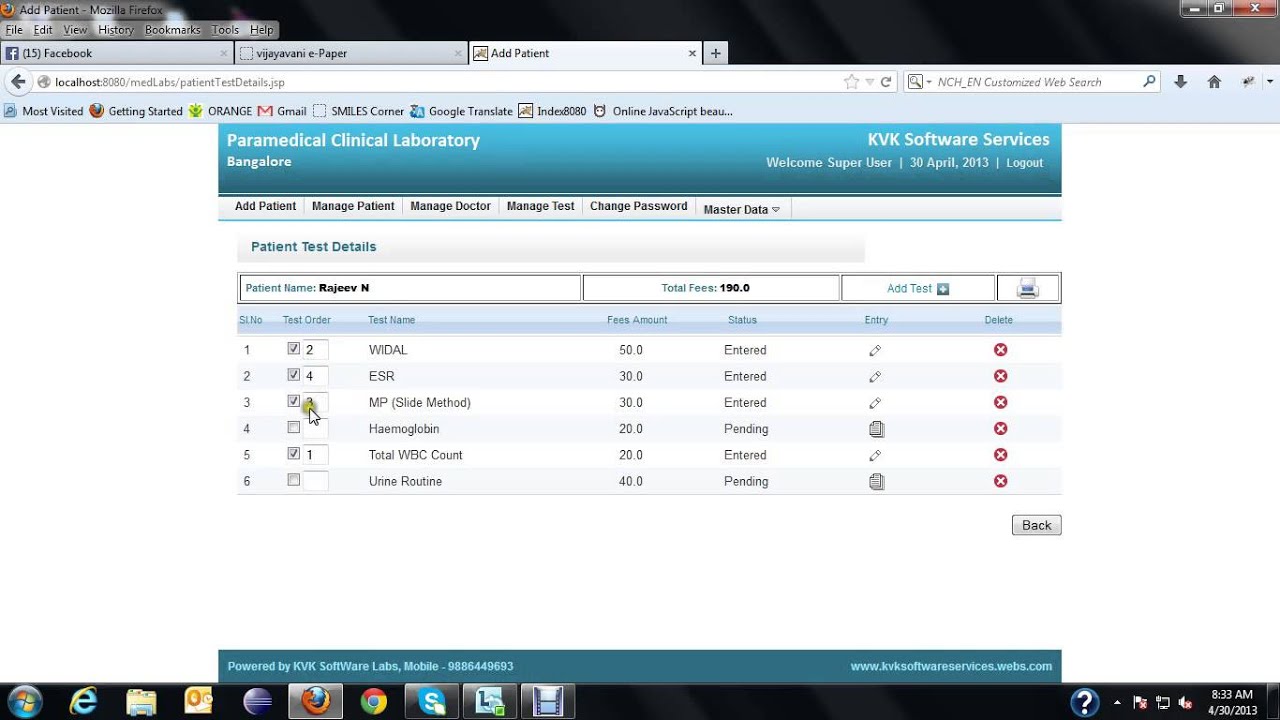 Laboratory Information Management System LIMS Software for Laboratory  Demo