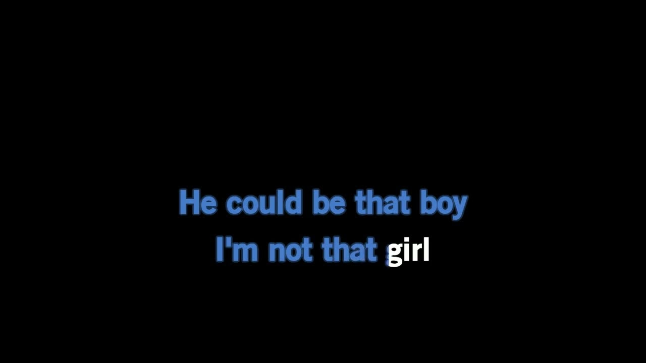 Cynthia Erivo - I'm Not That Girl (''Wicked'' 2024 OST) [Karaoke Version]