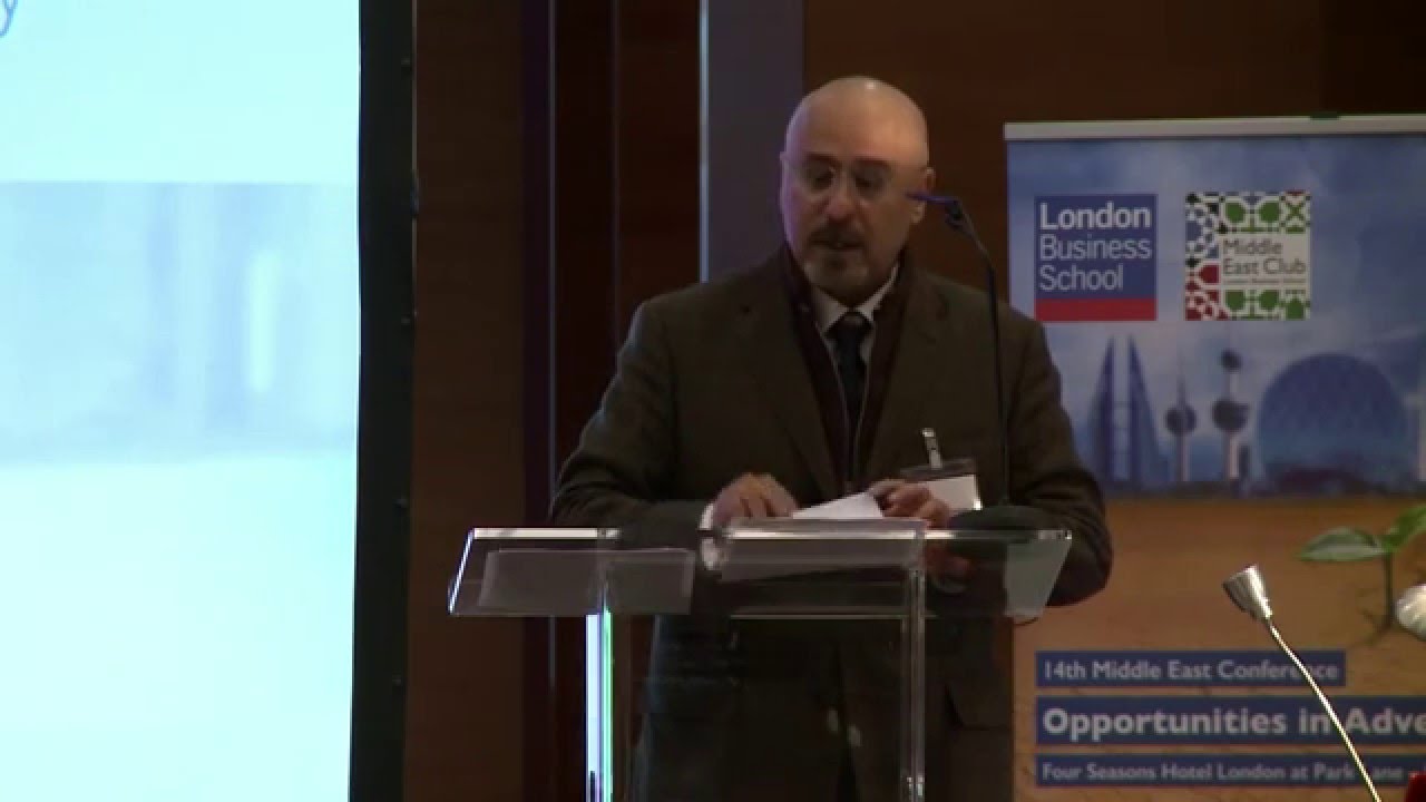 LBS 14th Middle East Conference: HE Dr Sheikh Mohammad Sabah Al-Salem Al-Sabah Keynote Speech