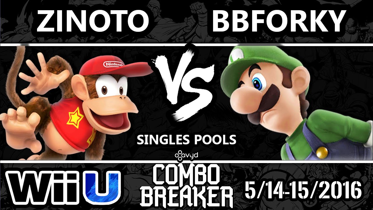 CB2016 Pools - Zinoto (Diddy Kong) Vs. Bbforky (Luigi) SSB4 Tournament - Smash Wii U