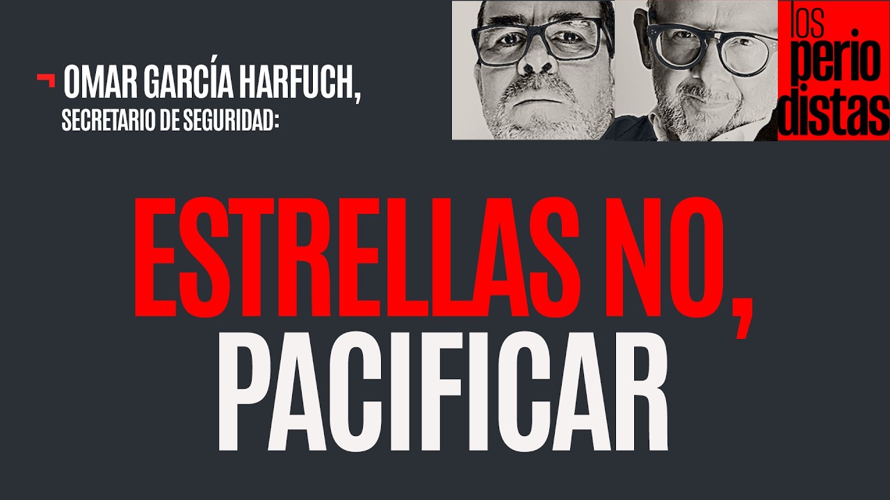 #Entrevista &not;Nuestro objetivo no es buscar estrellas por detenciones, es pacificar al pa&iacute;s: Harfuch