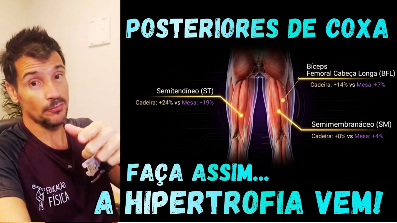S&oacute; posso te dizer o seguinte: &eacute; o DOBRO DE HIPERTROFIA