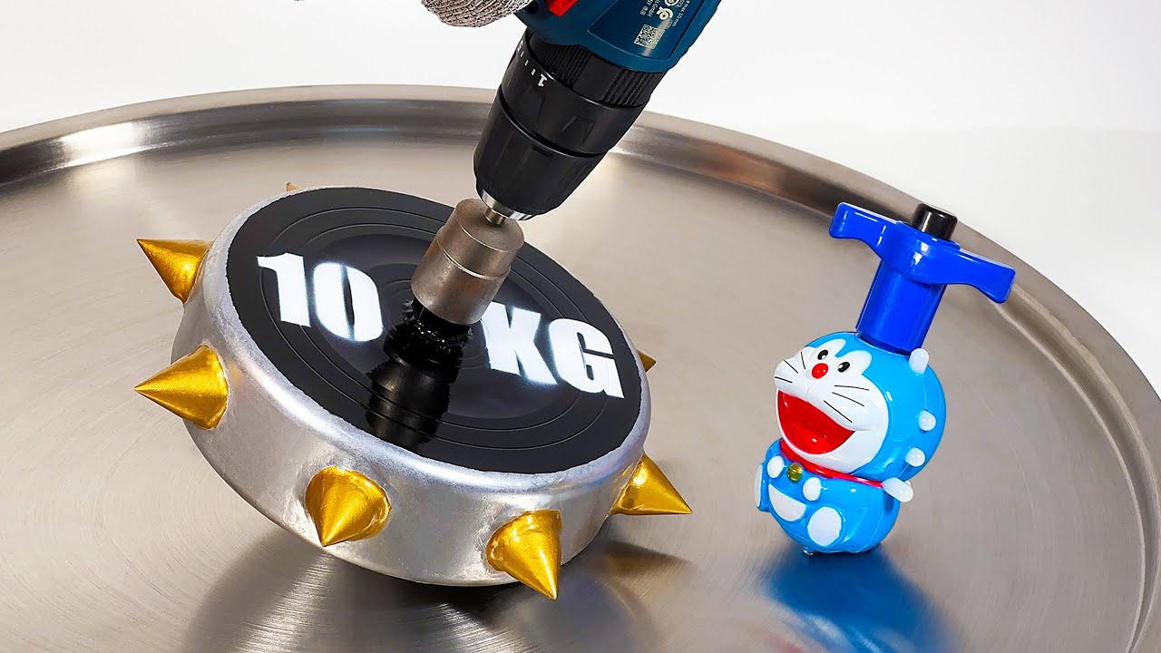 I Made a 10KG Brutal Beyblade!