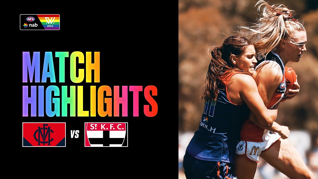 Melbourne v St Kilda Highlights | Round 3 | 2022 NAB AFL Women's Competition