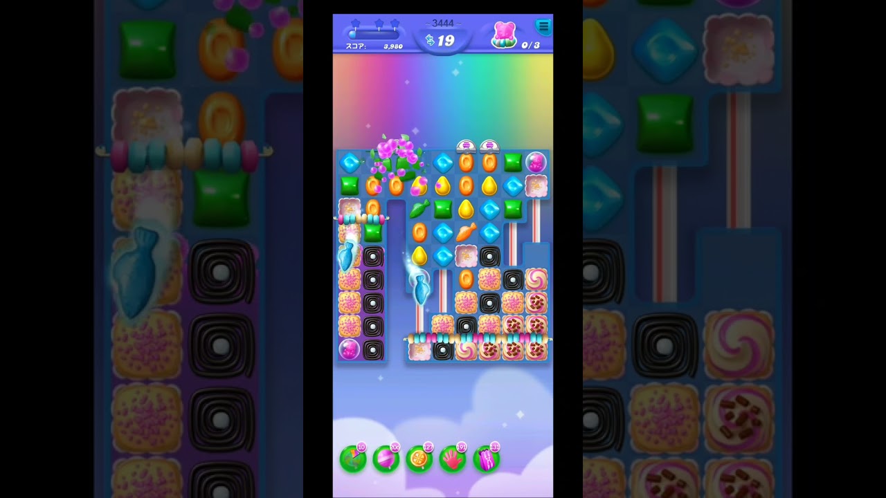 【Candy Crush Soda】Level3443,3444,3445【キャンディクラッシュソーダ】