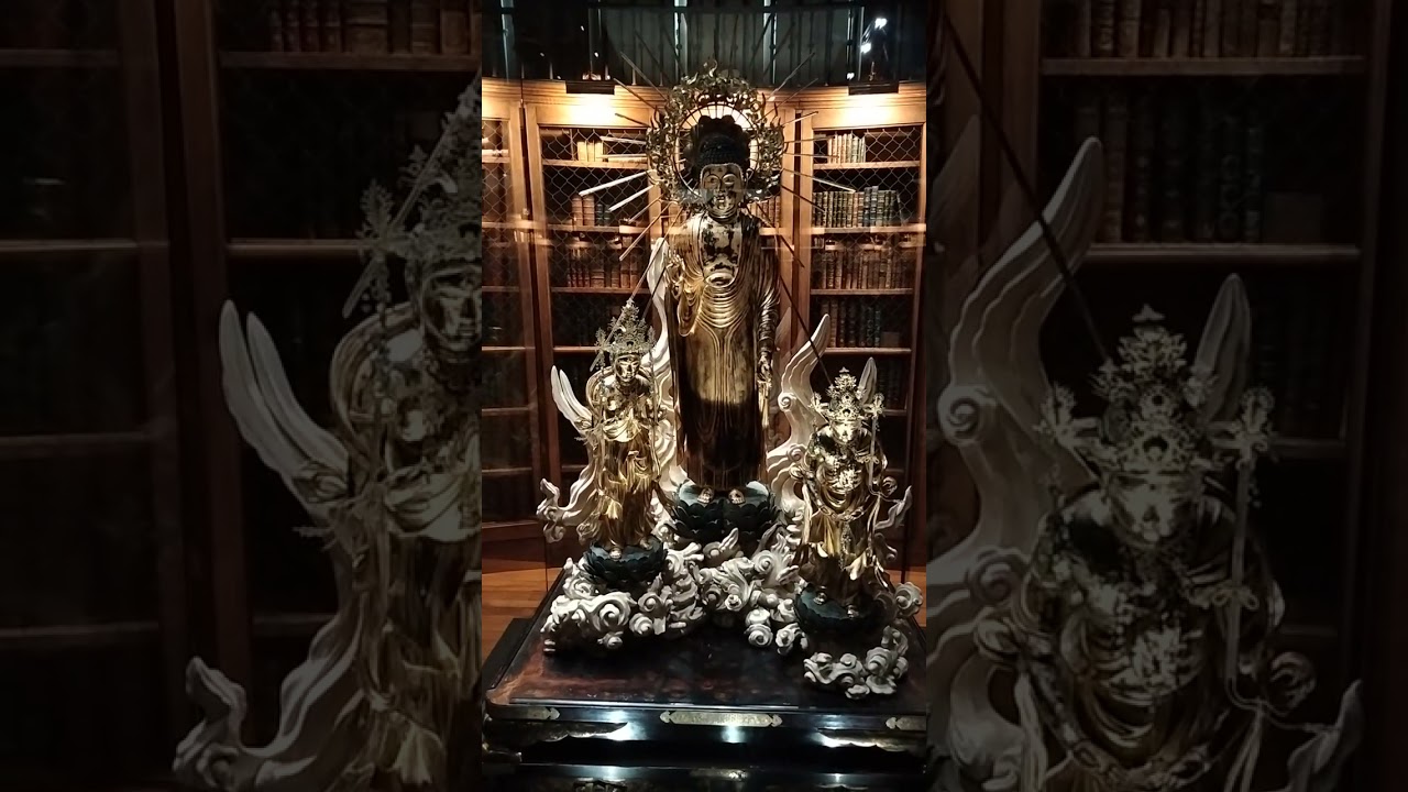 inside the Museum Guimet in Paris