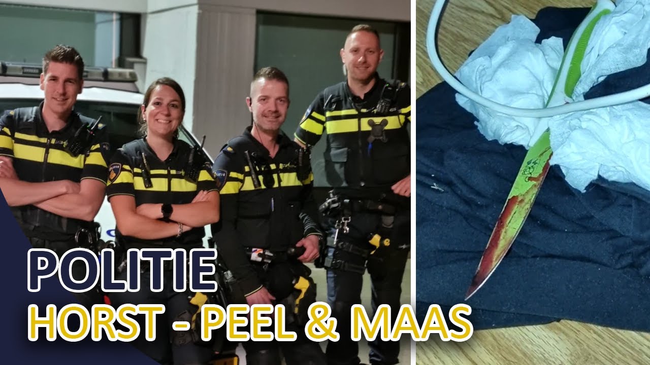 Politie | Verdachte op de vlucht | Persoon gestoken | Horst, Peel & Maas | Funpop & Toverland Live |