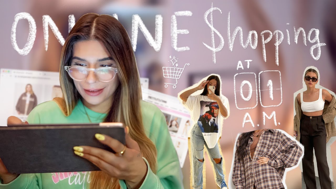 SHOP ONLINE w/ me at 1 a.m. 💸 | Catarina Filipe