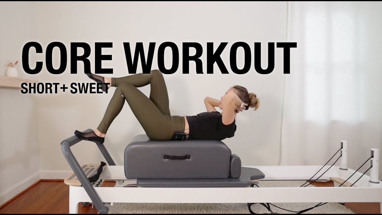 Quick Pilates Core Workout on the Reformer