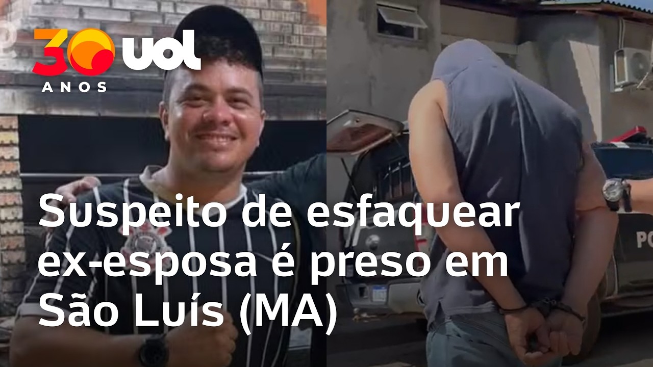 Suspeito de esfaquear ex-esposa é preso em São Luís (MA)