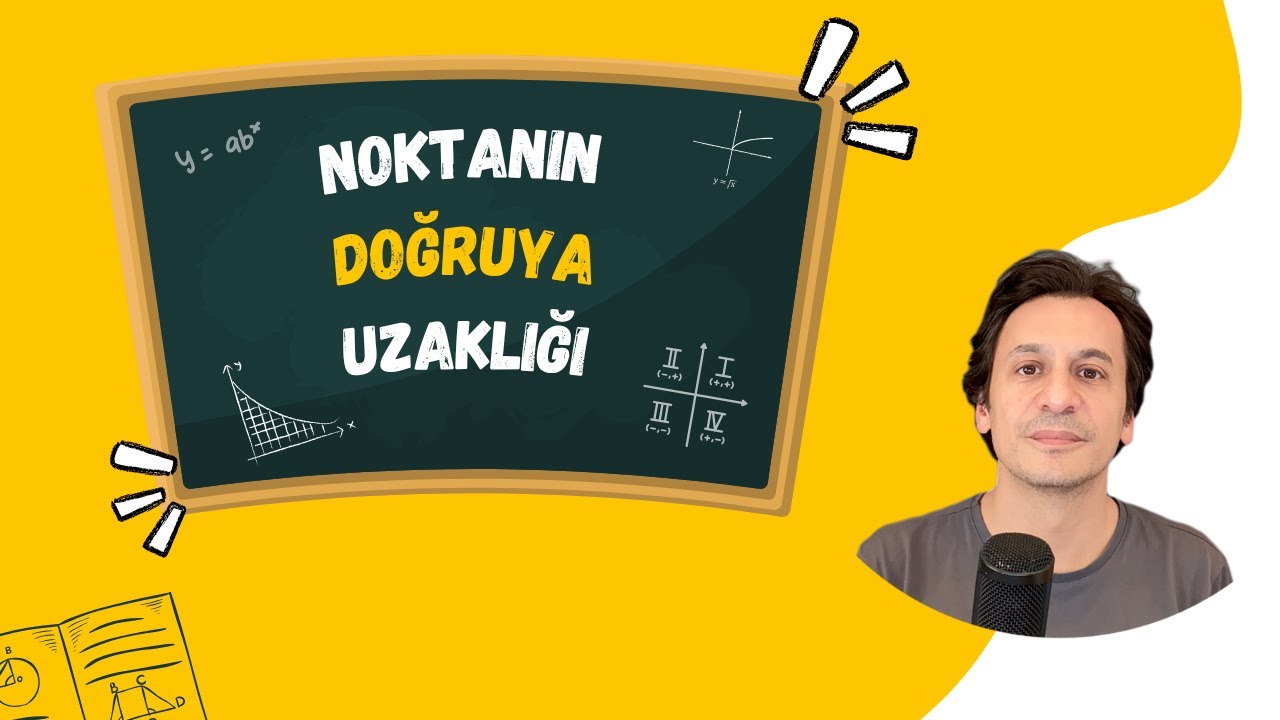 Noktanın Doğruya Olan Uzaklığı Formülü Nereden Geliyor?