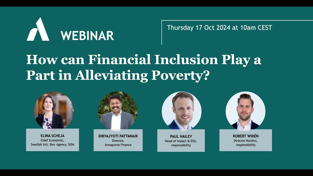 How can Financial Inclusion Play a Part in Alleviating Poverty?​