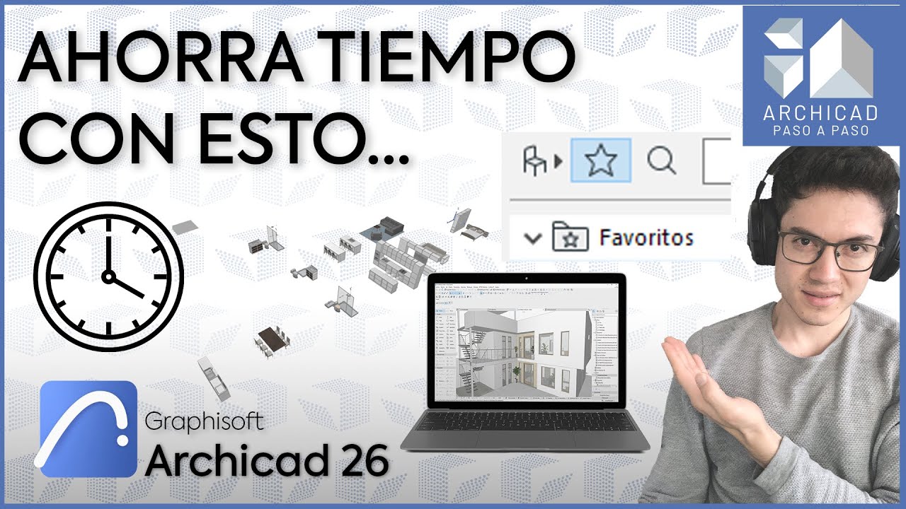 Empieza a CREAR tu PLANTILLA así 👇| 3 TIPS de productividad | Archicad 26 | 2024