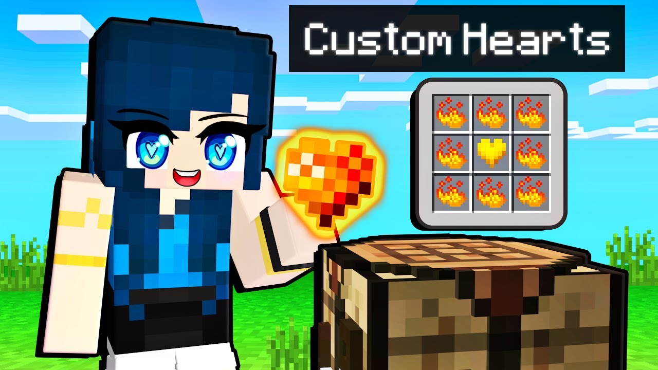 Играем с пользовательскими сердечками в Minecraft!