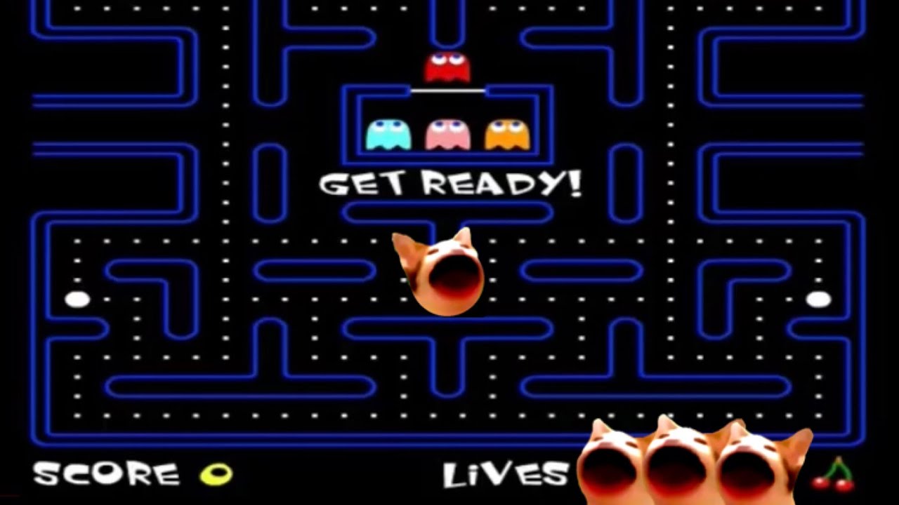 Pop Cat Pac Man
