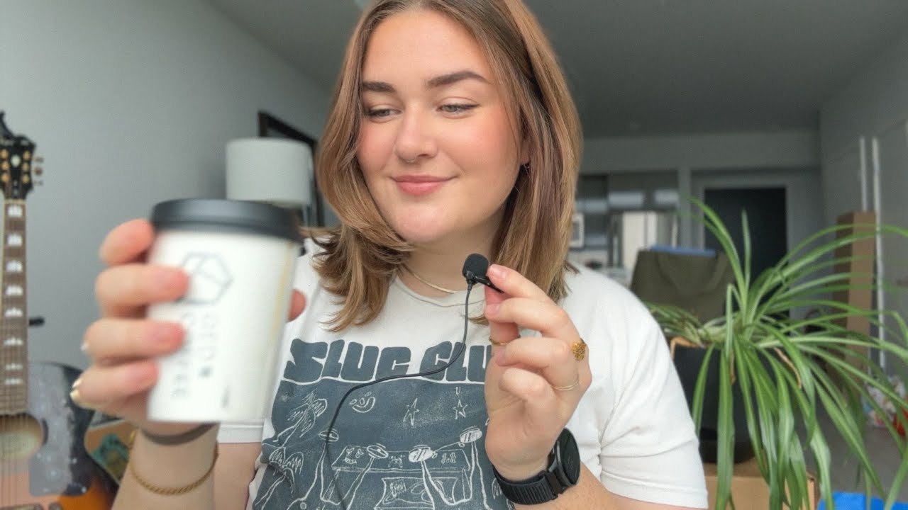 ASMR cozy coffee date ☕️🤎🕯️ lo-fi whisper ramble