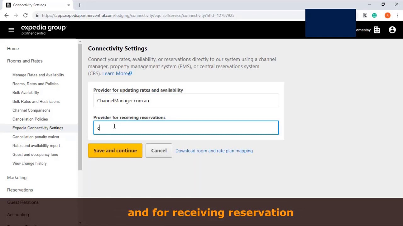 How to Connect  Expedia to Channelmanager Australia