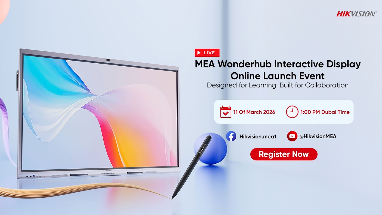 Hikvision | MEA Wonderhub Interactive Display Launch Event