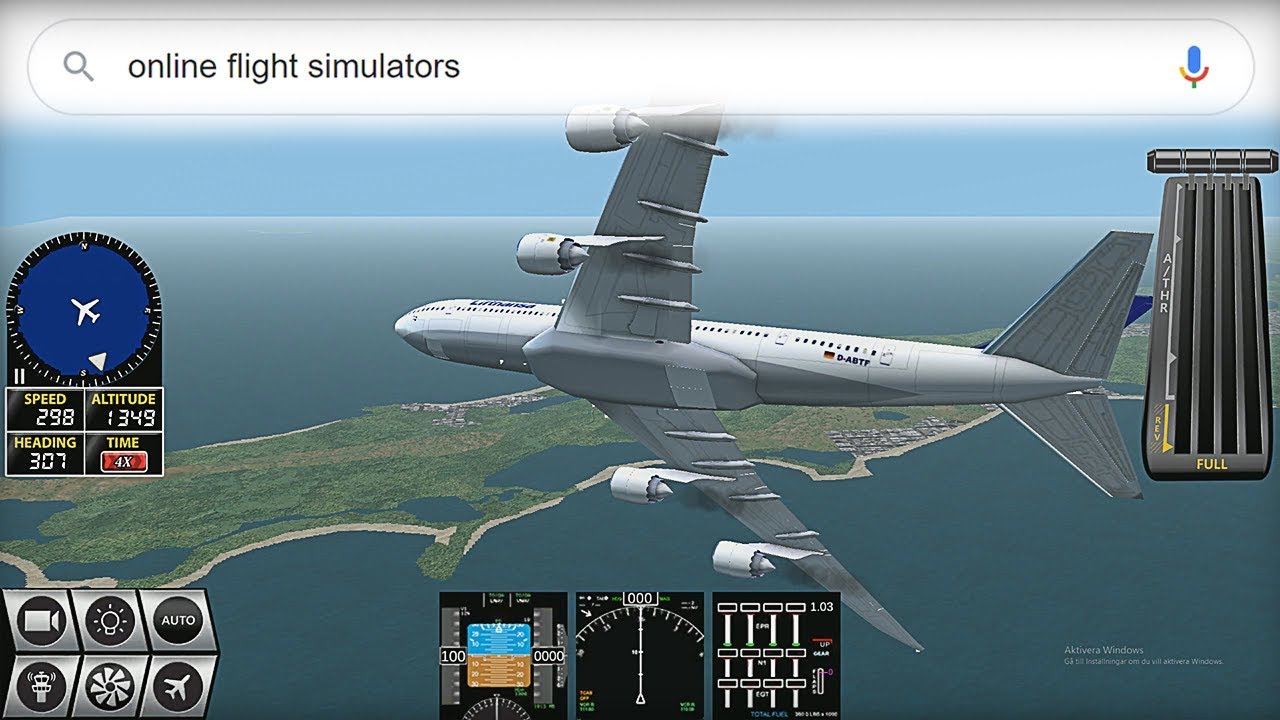 I tried FREE Browser Flight Simulators