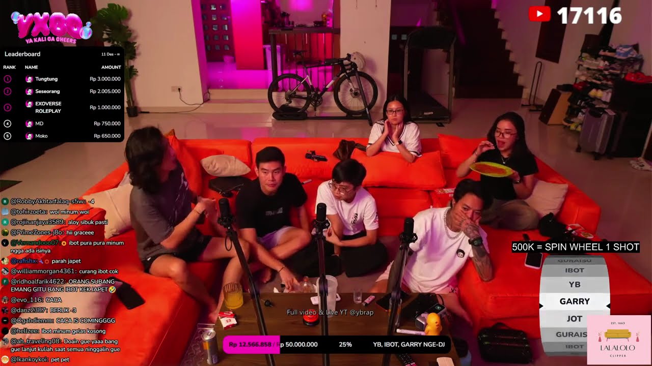 Garry Cerita Ke Reza Arap YB, Jot, Ibot13 & Grace Pengalaman GTA Role Play! Garry Cemburu Sama Pije🔥