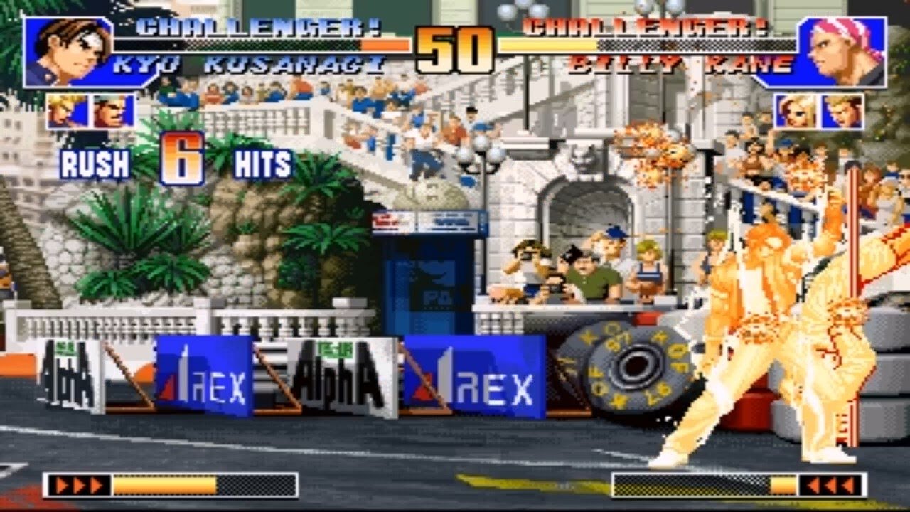 ¿TIENE TASK OVER LA VERSIÓN DE PS1 DE KOF 97?