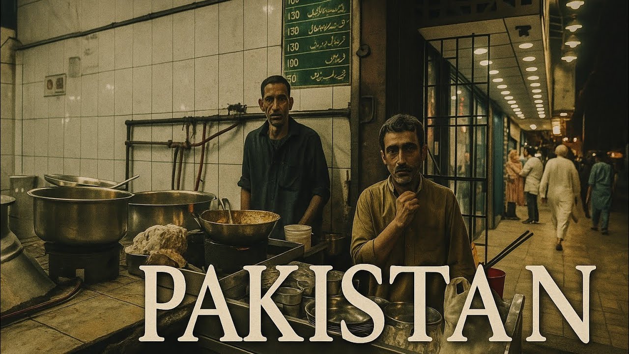 4K WILD night STREET FOOD Pakistan