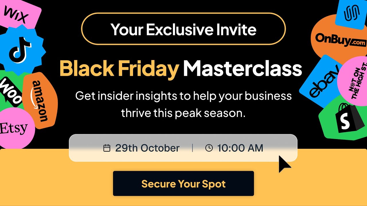 Parcel2Go | Black Friday Masterclass