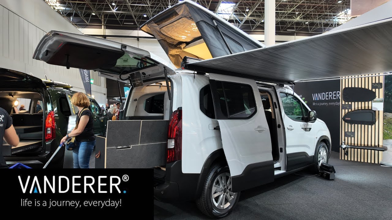 VANDERER ONE Peugeot Rifter Allure Plus I Caravan Salon 2024 I MoMa Camp
