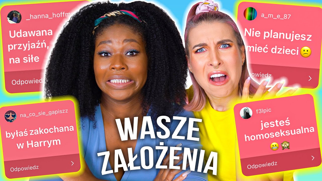 UDAWANA PRZYJAŹŃ, LGBT, MÓJ CHŁOPAK.. Wasze założenia na nasz temat! | Agnieszka Grzelak Vlog