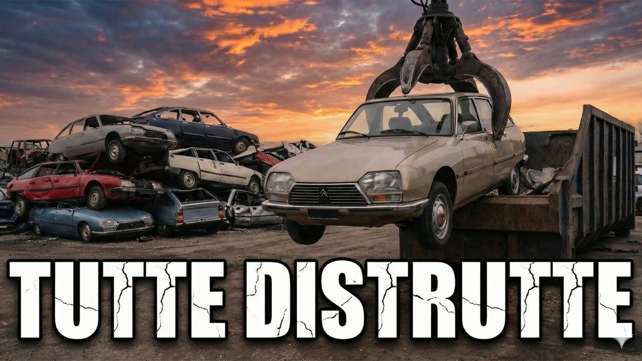 847 CITROËN GS FURONO DISTRUTTE. PERCHE'?